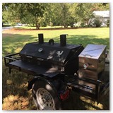 4ft gas grill with deep fryer
(550 degrees in less than 3 minutes)