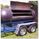 12' x 37" Dual Hog Cooker and Pig Roaster