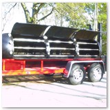 13' ft. x 41" with stainless steel racks